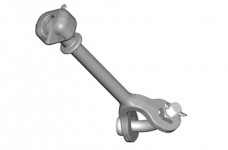 Socket Y-Clevis Link 